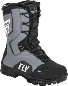 img 3 attached to Fly Racing 2022 👢 Marker Boot - Black/Grey, Size 6