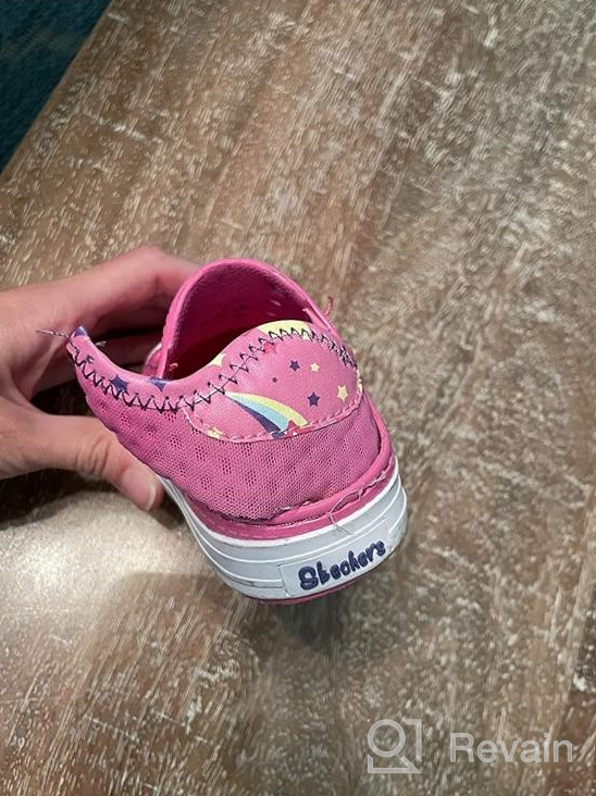 img 1 attached to Shop the Trendy Skechers Girls Water Multi Little Girls' Athletic Shoes Now! review by Steve Stone