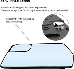 img 1 attached to Driver Heated Mirror Replacement BL3Z 17K707 Replacement Parts