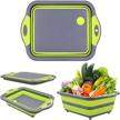 versatile collapsible cutting board and colander for home and outdoors logo