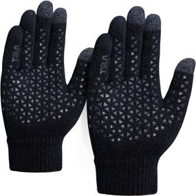 img 3 attached to 🧤 TSLA Texting Anti Slip Thermal Weather Men's Accessories: Top-rated Gloves & Mittens for Enhanced Grip