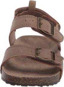 img 3 attached to Carters Boys Aldus Sandal Brown Boys' Shoes via Sandals