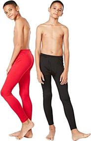 img 4 attached to DEVOPS Thermal Heat Chain Compression Baselayer Boys' Clothing : Underwear