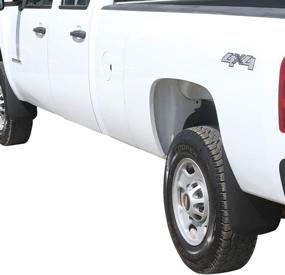img 3 attached to Top-Quality Heavy Duty Mud Flaps Guards for 2007-2013 Silverado 1500 - Front & Rear Set of 4