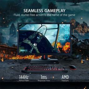 img 3 attached to Get the Ultimate Gaming Experience with ViewSonic XG2402 FreeSync 144Hz Monitor - Advanced Ergonomics and Adjustable Features!