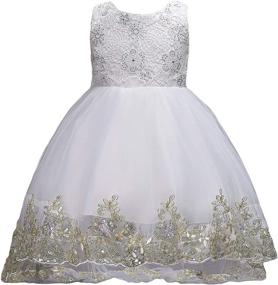 img 2 attached to 21KIDS Wedding Princess Pageant Dresses Girls' Clothing : Dresses