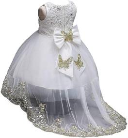 img 1 attached to 21KIDS Wedding Princess Pageant Dresses Girls' Clothing : Dresses