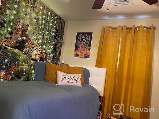 img 1 attached to Cozy Up With ROOMLIFE'S 3-Piece Pumpkin Duvet Cover Bedding Set - Warm Caramel, Super Soft And Durable For Queen Size Beds review by Tyra Comeaux