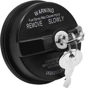 img 4 attached to 🔒 FOXSEON Locking Gas Cap - Ultimate Fuel Security for Dodge Ram, Challenger, Cherokee & More – Replace 05278655AB, 5278655AB