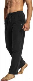 img 4 attached to HARTPOR Men'S Loose-Fit Joggers: Stylish Athletic Sweats For Running, Yoga & Casual Wear