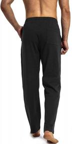 img 3 attached to HARTPOR Men'S Loose-Fit Joggers: Stylish Athletic Sweats For Running, Yoga & Casual Wear