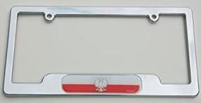 img 3 attached to Poland Polish Chrome Plated License