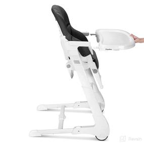 img 2 attached to 👍 Review: Joovy Foodoo High Chair & Booster Seat, Jet - A Must-Have for Easy Feeding and Versatile Usage