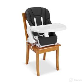 img 3 attached to 👍 Review: Joovy Foodoo High Chair & Booster Seat, Jet - A Must-Have for Easy Feeding and Versatile Usage