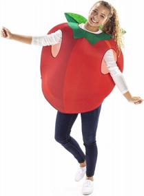 img 3 attached to Получите свою зелень с набором костюмов для пар из салата и помидоров - забавные фрукты и овощи наденьте костюмы на Хэллоуин для женщин и мужчин, один размер подходит всем