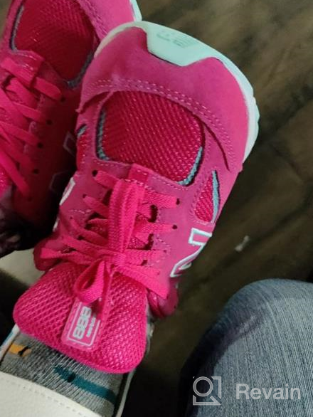 img 1 attached to New Balance Running Rainbow Little Girls' Shoes review by Brenda King