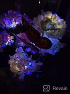 img 1 attached to 3 Pack Solar Garden Lights 2022 Version – Outdoor Colorful Hydrangea Flower Decoration, Two Lighting Modes & Enlarged Solar Panel - TONULAX review by Casey Tatum
