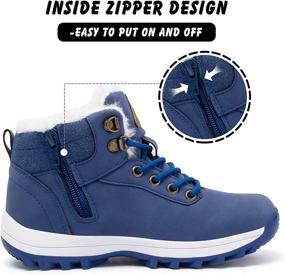 img 1 attached to 🥾 Ultimate Winter Waterproof Resistant Outdoor Boys' Shoes for All Weather Conditions