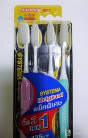 img 1 attached to Зубные щетки Systema Original Bristles Family