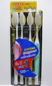 img 3 attached to Зубные щетки Systema Original Bristles Family