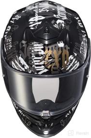 img 1 attached to Scorpion R1 Air Helmet - Blackletter (Small) (Black)