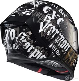 img 2 attached to Scorpion R1 Air Helmet - Blackletter (Small) (Black)