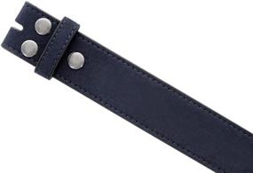 img 2 attached to Suede Leather Casual Strap Women Women's Accessories via Belts