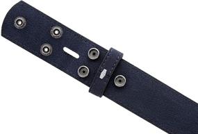 img 1 attached to Suede Leather Casual Strap Women Women's Accessories via Belts