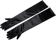 replica holly golightly satin opera gloves for women from utopiat audrey style логотип