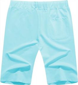 img 3 attached to Janmid Men'S Elastic Jogger Shorts With Pockets For Gym And Casual Wear