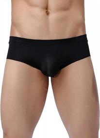 img 1 attached to Breathable And Comfortable Mens Ice Silk Underwear By YATEEN