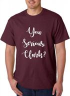 funny christmas quote holiday xmas party - are you serious clark? - men's tshirt logo