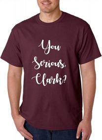 img 1 attached to Funny Christmas Quote Holiday Xmas Party - Are You Serious Clark? - Men'S Tshirt