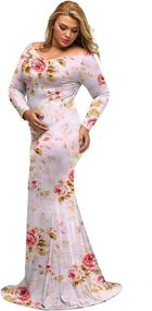 img 1 attached to Lalagen Womens Shoulder Sleeve Formal Women's Clothing : Dresses