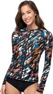 stay stylish and protected with axesea printed surfing women's clothing at swimsuits & cover ups logo