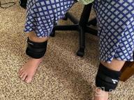 img 1 attached to Adjustable Ankle Weights From 1-20 LBS - Perfect For Jogging, Gymnastics & Physical Therapy! review by Brian Price