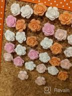 img 1 attached to Colorful And Decorative Flower Pushpins For Your Home Or Office: 30 Pieces Floret Thumb Tacks For Bulletin Board, Photo Wall, And More! review by Craig Kimball