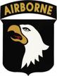 101st airborne division vinyl decal logo