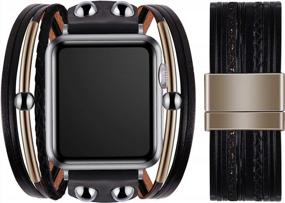 img 4 attached to 💫 VIQIV Multi-Layer Magnetic Bracelet for Enhanced Compatibility