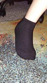 img 6 attached to 25 пар детских носков с низким вырезом: полуподушка до щиколотки Athletic от Cooraby