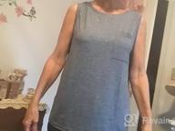 img 1 attached to Women'S Summer Tank Tops: TECREW Sleeveless Crew Neck Casual Basic Blouse review by Damian Grotting