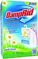 damp rid hanging moisture absorber fresh scent 3-bag 14 ounces each (pack of 1): ultimate moisture control solution! logo