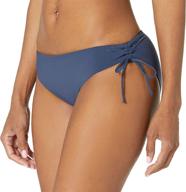 roxy womens classics bikini anthracite women's clothing : swimsuits & cover ups logo