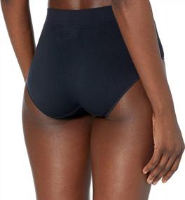 img 2 attached to Get Ultimate Comfort With Arabella Women'S Seamless Brief Panty - Pack Of 3