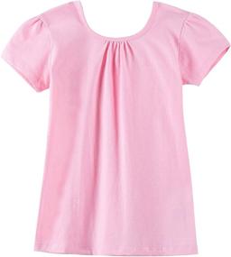 img 3 attached to Noomelfish Girls Criss T Shirts Sleeve Girls' Clothing - Tops, Tees & Blouses