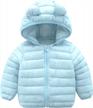 stay warm & cozy: cecorc winter padded hooded coats for kids, baby boys girls, infants & toddlers. logo