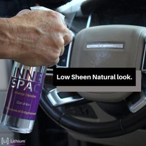 img 2 attached to 🏢 Lithium Inner Space: The Ultimate Interior Detailer, Conditioner, and Protectant for maintaining a Natural Appearance, Reviving Interiors, and Preventing UV Damage - With UV Inhibitors, Low Sheen Formula, and Health-Boosting Benefits.