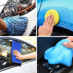 img 1 attached to 🚗 Complete 23-Piece GOH DODD Car Detailing Kit for Effortless Cleaning - Perfect for Interior, Exterior, and Leather Surfaces!