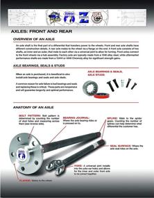 img 3 attached to ️ Upgraded USA Standard Gear (ZA W24110) Axle Kit for Jeep Dana 30 Front Differential - Enhanced Strength with 27-Spline, 4340 Chrome-Moly Material