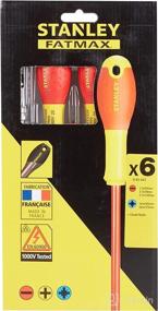 img 4 attached to Stanley 0 65 443 Screwdriver Set 6 Piece Multicolor